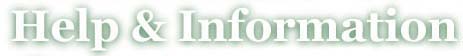 Help & Information